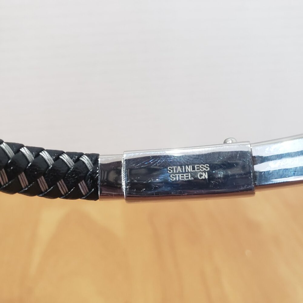 Bain x Miller Men's Bracelet Set Woven and Metal Beaded New with Tag - Picture 5 of 7